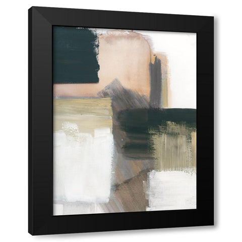Marble Block Symmetry III Black Modern Wood Framed Art Print with Double Matting by Chang, Stella