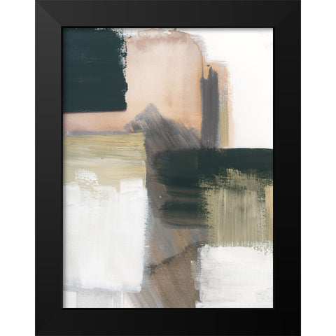 Marble Block Symmetry III Black Modern Wood Framed Art Print by Chang, Stella