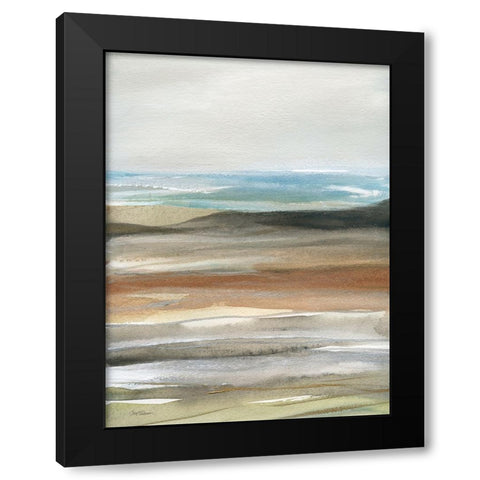 Natures Many Layers II Black Modern Wood Framed Art Print with Double Matting by Robinson, Carol