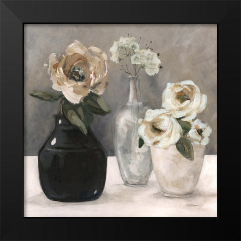 Contrasting Focus Black Modern Wood Framed Art Print by Robinson, Carol