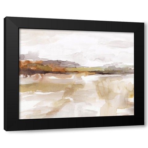 Eternal Autumn Black Modern Wood Framed Art Print with Double Matting by Nan