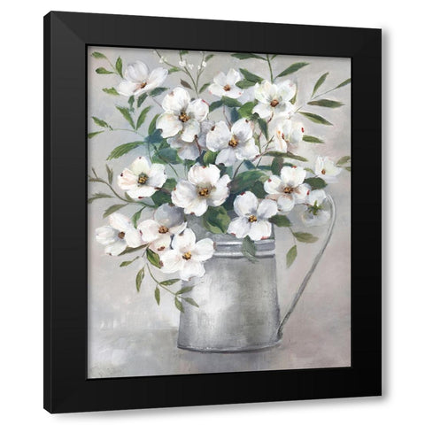 Gifts of Spring II Black Modern Wood Framed Art Print by Nan