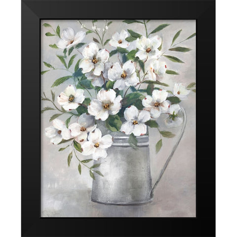 Gifts of Spring II Black Modern Wood Framed Art Print by Nan