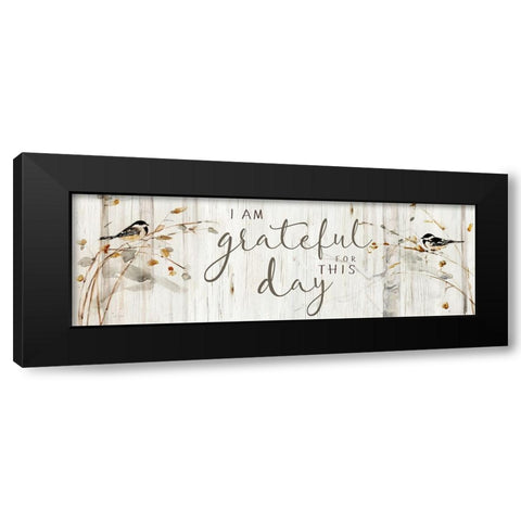 Heaven and Nature Grateful Black Modern Wood Framed Art Print with Double Matting by Swatland, Sally