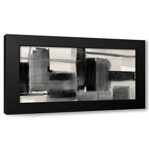 Shadows in the Evening Black Modern Wood Framed Art Print by Jill, Susan