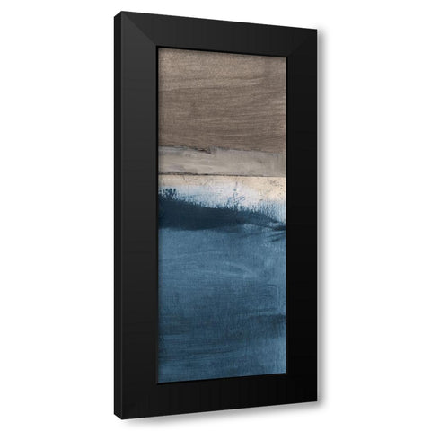 Midnight Sky II Black Modern Wood Framed Art Print with Double Matting by Jill, Susan