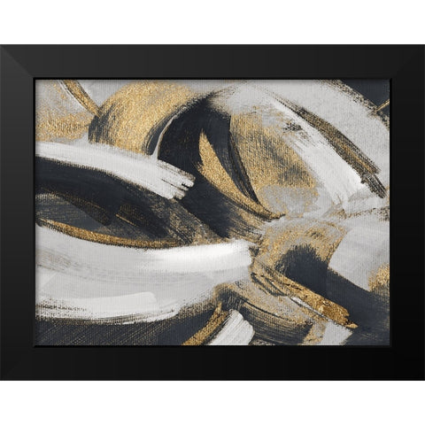 Bittersweet Black Modern Wood Framed Art Print by Jill, Susan