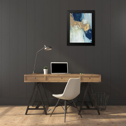 Golden Edge of Summer Black Modern Wood Framed Art Print by Jill, Susan