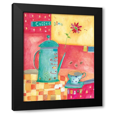 Kitchen Collage I Black Modern Wood Framed Art Print by Pope, Kate and Elizabeth