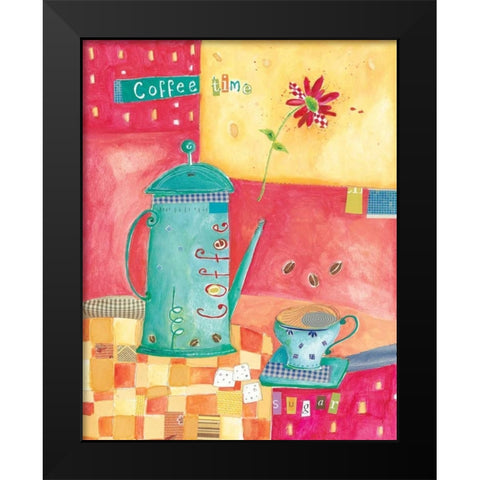 Kitchen Collage I Black Modern Wood Framed Art Print by Pope, Kate and Elizabeth