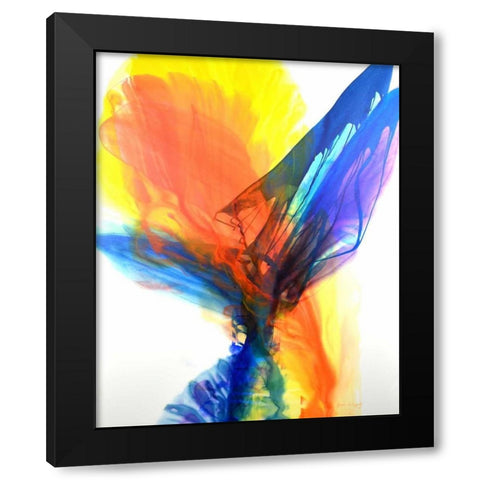 New Beginnings Black Modern Wood Framed Art Print with Double Matting by Segrest, Jane