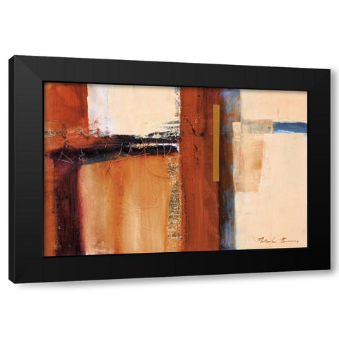 African Jewels II Black Modern Wood Framed Art Print by Barnes, Natasha