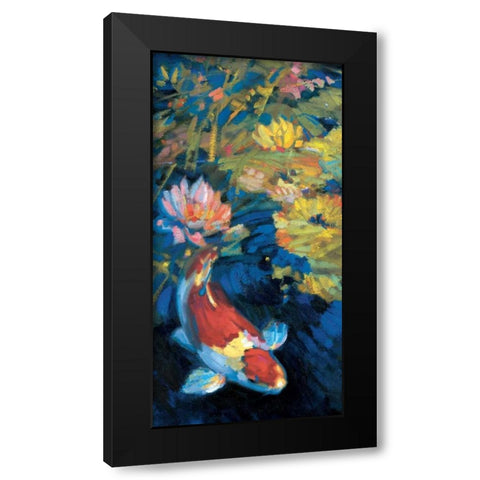 Asian Serenity I Black Modern Wood Framed Art Print by Ostlund, Leif
