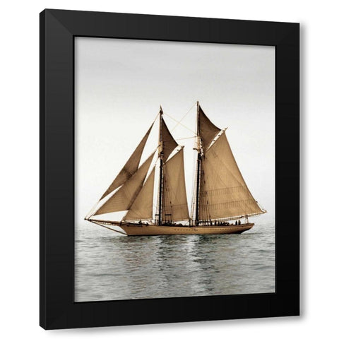 Mystic Journey I Black Modern Wood Framed Art Print by LeBlanc, Frederick J.