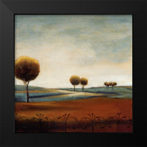 Tranquil Plains I Black Modern Wood Framed Art Print by Salemink-Roos, Ursula