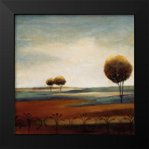 Tranquil Plains II Black Modern Wood Framed Art Print by Salemink-Roos, Ursula