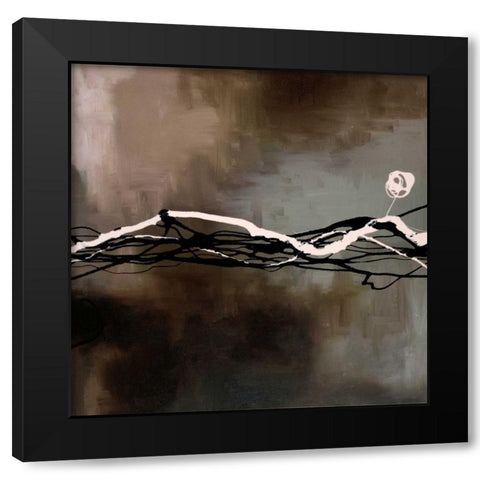 Syncopation I Black Modern Wood Framed Art Print by Maitland, Laurie