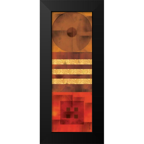 Endurance Black Modern Wood Framed Art Print by Venter, Tandi