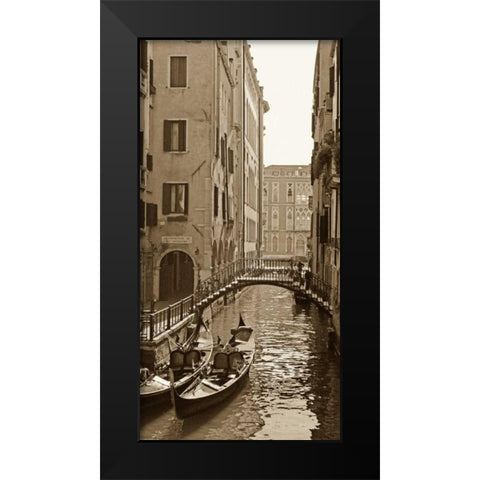 Venice Reflections Black Modern Wood Framed Art Print by Maihara/Watt, Jeff/Boyce