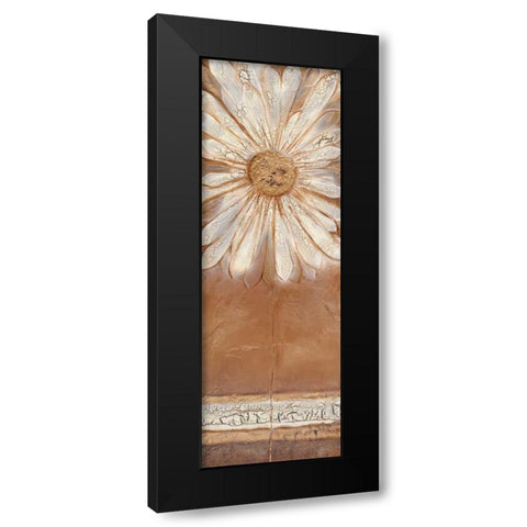 Flower Power II Black Modern Wood Framed Art Print with Double Matting by Darlington, Kerry