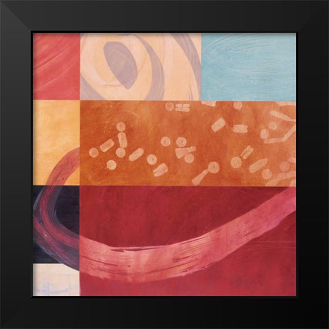 Synergistic Interchange I Black Modern Wood Framed Art Print by Emery, Leslie