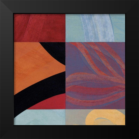 Synergistic Interchange II Black Modern Wood Framed Art Print by Emery, Leslie