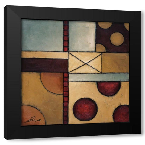 Cruisin Black Modern Wood Framed Art Print with Double Matting by Eve