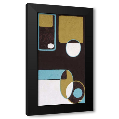 Effervescence II Black Modern Wood Framed Art Print by St. Amant, Yvette