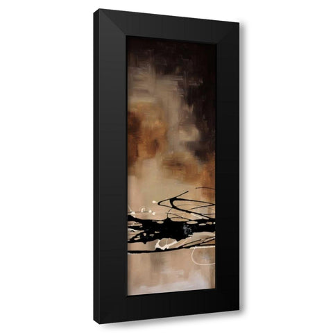 Tobacco and Chocolate I Black Modern Wood Framed Art Print with Double Matting by Maitland, Laurie