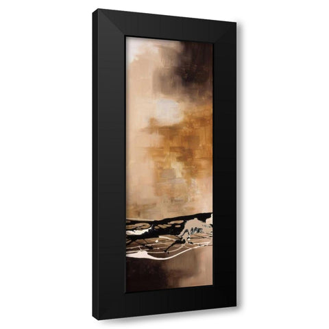 Tobacco and Chocolate III Black Modern Wood Framed Art Print with Double Matting by Maitland, Laurie