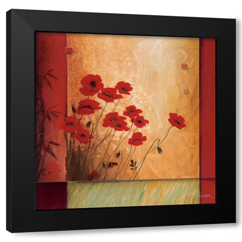 Into the Light Black Modern Wood Framed Art Print with Double Matting by Li-Leger, Don
