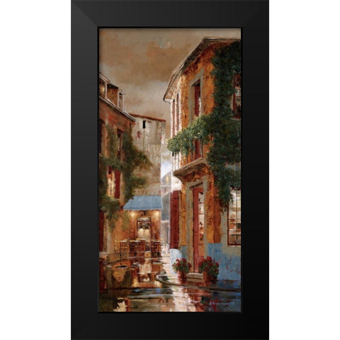 Tender is the Night Black Modern Wood Framed Art Print by Archambault, Gilles