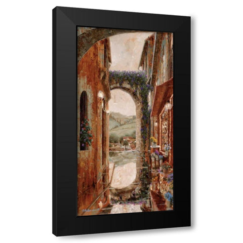 Rainy Days of Summer Black Modern Wood Framed Art Print with Double Matting by Archambault, Gilles