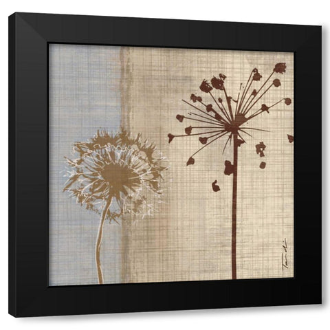 In the Breeze I Black Modern Wood Framed Art Print by Venter, Tandi