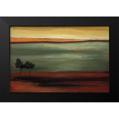 Morning Song Black Modern Wood Framed Art Print by Salemink-Roos, Ursula
