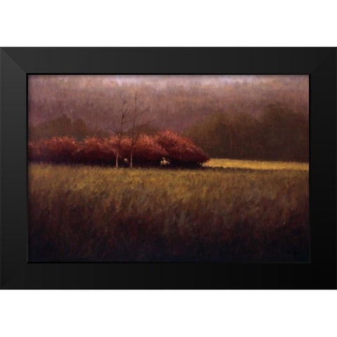 Young Maples Black Modern Wood Framed Art Print by Winegar, Simon