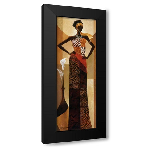Amira Black Modern Wood Framed Art Print by Mallett, Keith