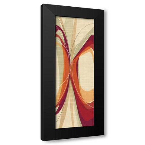 Vanguard I Black Modern Wood Framed Art Print by Ahava