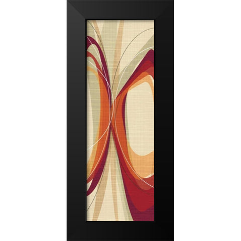 Vanguard I Black Modern Wood Framed Art Print by Ahava