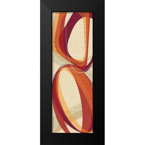 Vanguard II Black Modern Wood Framed Art Print by Ahava