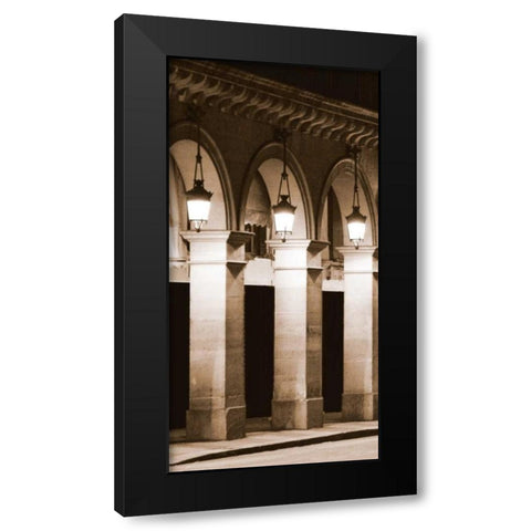 Paris Lights I - Arches I Black Modern Wood Framed Art Print by Maihara/Watt, Jeff/Boyce