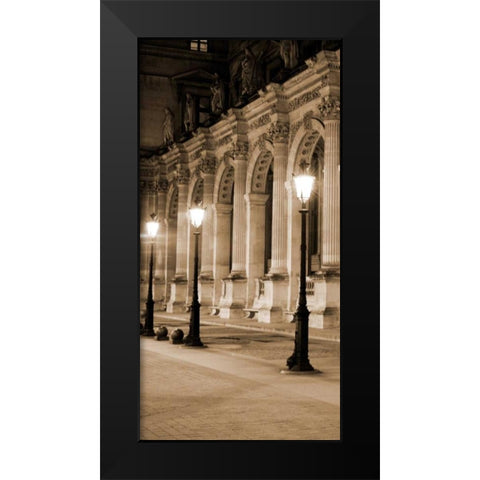 Paris Lights II - Arches II Black Modern Wood Framed Art Print by Maihara/Watt, Jeff/Boyce