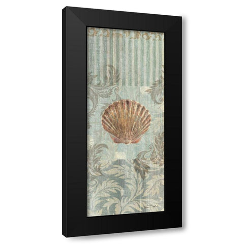 Seaside Heirloom I Black Modern Wood Framed Art Print with Double Matting by Venter, Tandi