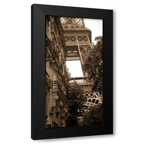 La Tour Eiffel II - Eiffel Tower II Black Modern Wood Framed Art Print by Maihara/Watt, Jeff/Boyce