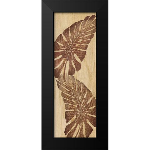 Tiki Grove I Black Modern Wood Framed Art Print by Ahava