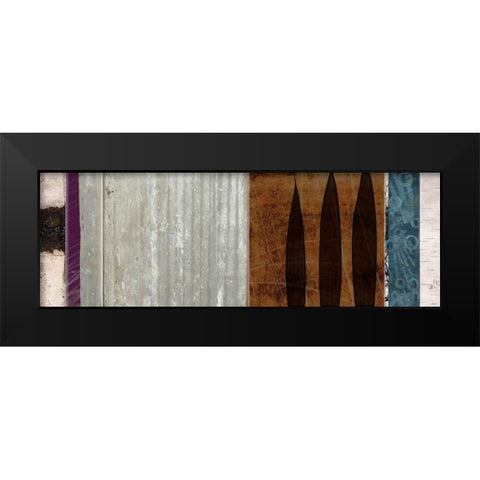 Aloe Garden II Black Modern Wood Framed Art Print by NOAH