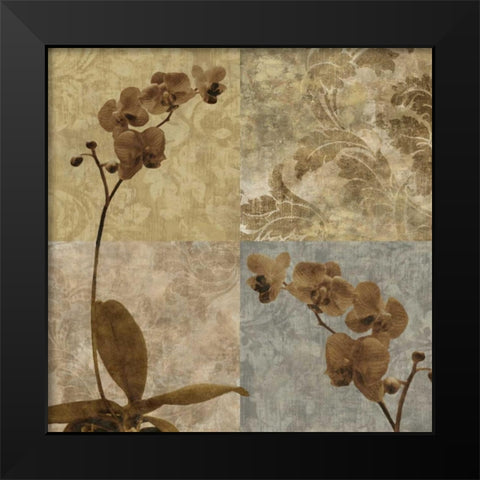 Heirloom I Black Modern Wood Framed Art Print by Mallett, Keith