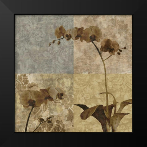 Heirloom II Black Modern Wood Framed Art Print by Mallett, Keith