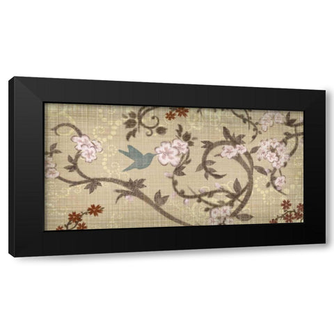 Songbird II Black Modern Wood Framed Art Print with Double Matting by Venter, Tandi