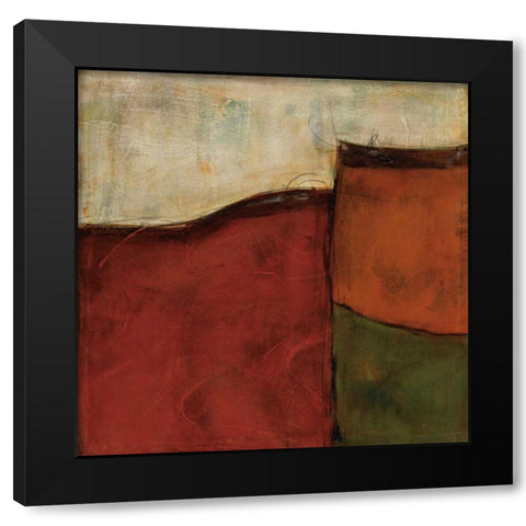 Series Esmero I Black Modern Wood Framed Art Print with Double Matting by Villarreal Santos, Nancy